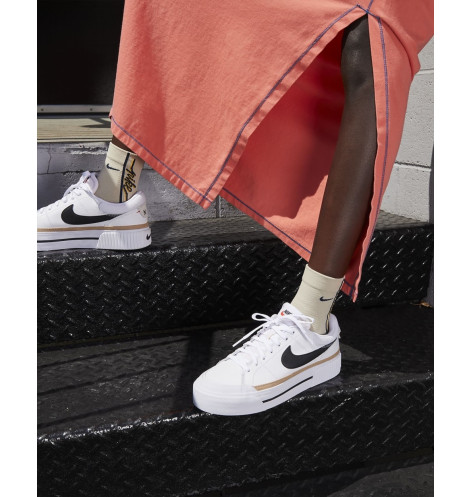Nike Court Legacy Lift White Black