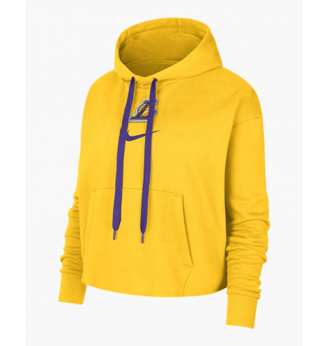 Худі жіноче Nike Los Angeles Lakers Courtside Yellow Dn4735-728 XL