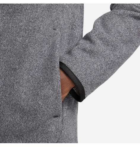 Толстовка NIKE NSW TCH FLC FZ WINTER HD GREY
