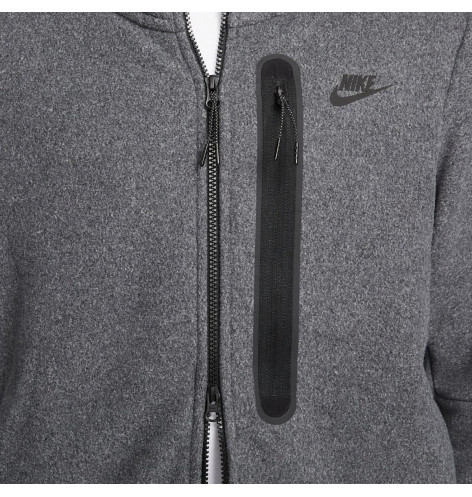 Толстовка NIKE NSW TCH FLC FZ WINTER HD GREY