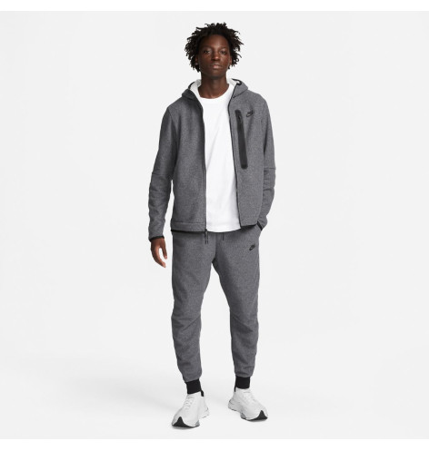 Толстовка NIKE NSW TCH FLC FZ WINTER HD GREY