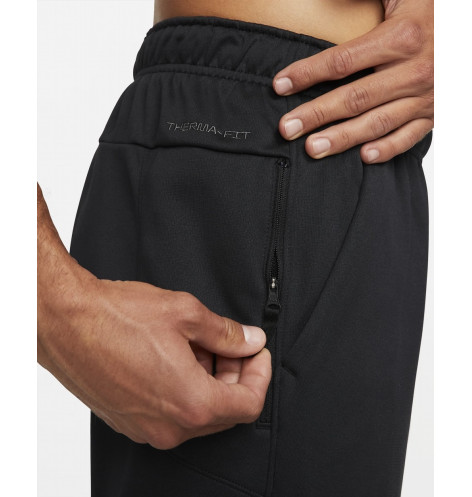 Штани чоловічі Nike Therma Therma-Fit Open Hem Fitness Pants Black DQ4856-010 M