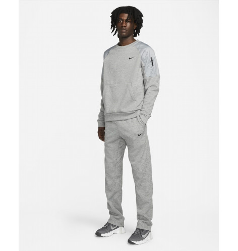 Штани чоловічі Nike Therma MenS Therma-Fit Open Hem Fitness Pants Grey DQ4856-063 XL