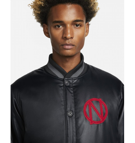 Бомбер Nike PREMIUM FULL ZIP BASKETBALL JACKET BLACK