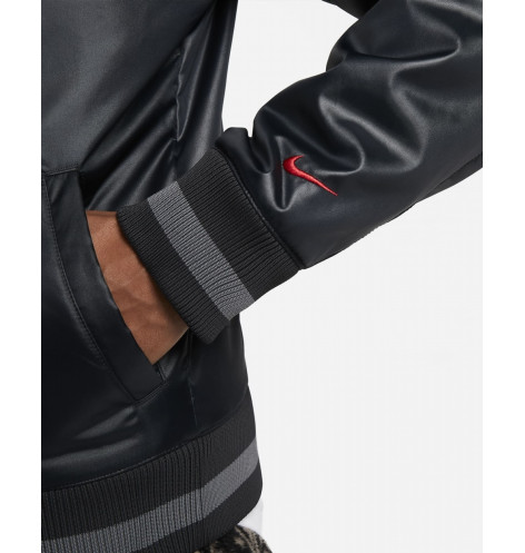 Бомбер Nike PREMIUM FULL ZIP BASKETBALL JACKET BLACK