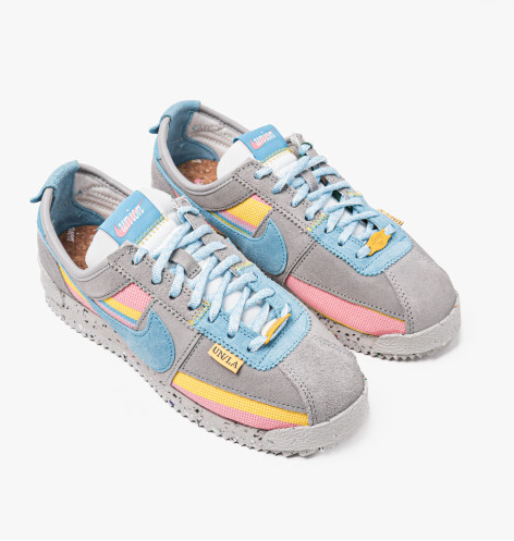 Кросівки чоловічі Nike Cortez Sp Grey Blue X Union La Grey Dr1413-002 38
