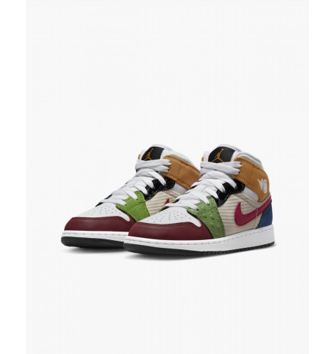 Кросівки жіночі Jordan Air 1 Mid Se (Gs) (DR6957-100)