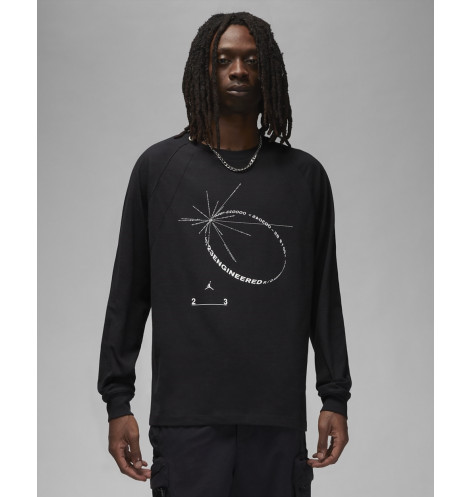 Лонгслив Air Jordan 23E Stmt Ls Crew Black