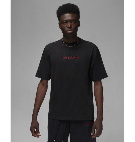Jordan Wordmark Black Tee