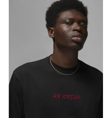 Jordan Wordmark Black Tee