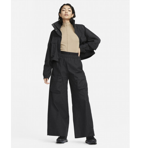 Штаны Nike Sportswear Tech Pack High-Waisted Wide-Leg Ripstop Pants Black