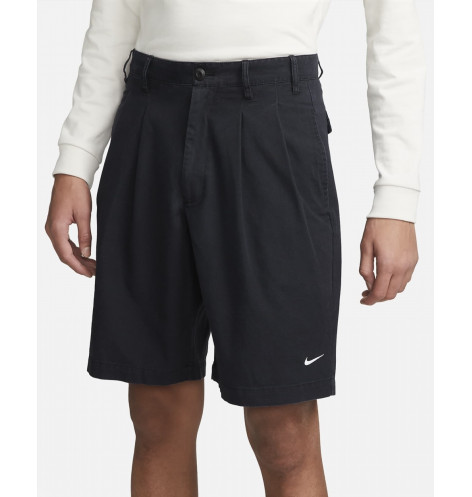 M NL PLEATED CHINO SHORT