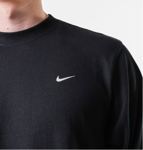 Лонгслів чоловічий Nike Solo Swoosh Black Dx0884-010 M