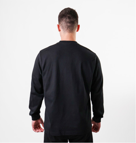Лонгслів чоловічий Nike Solo Swoosh Black Dx0884-010 M