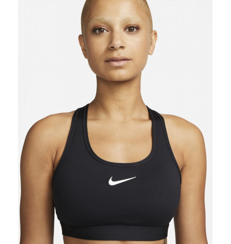 Спортивний топ жіночий Nike Swoosh Medium Support Padded Sports Bra (DX6821-010)