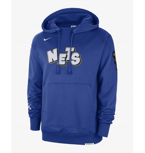Худі чоловіче Nike Nba Courtside Brooklyn Nets Standard Issue City Edition 2023/24 Blue FB4440-495 M