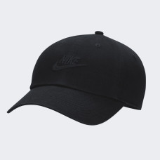 Кепка унісекс Nike Club Unstructured Futura Wash Cap Black FB5368-010 S/M