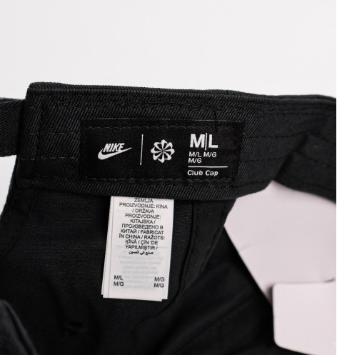 Кепка унісекс Nike Club Futura Wash Cap Black FB5368-011 S/M