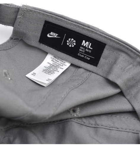 Кепка унісекс Nike Street Style Caps Grey FB5368-073 S/M