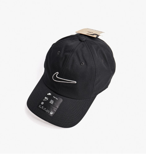 Кепка унісекс Nike Club Cap U Cb Swsh Black FB5369-010 M/L