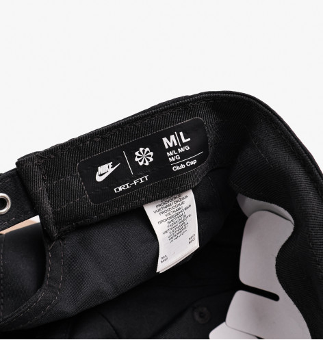 Кепка унісекс Nike Df Club Cap U Cb Mtswsh L Black FB5372-010 M/L