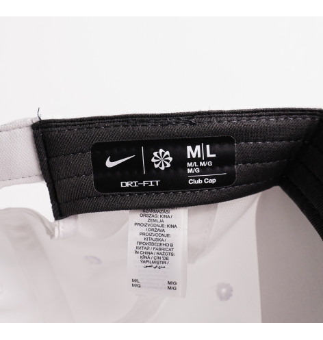 Кепка унісекс Nike Dri-Fit Club Cap White FB5625-100 M/L