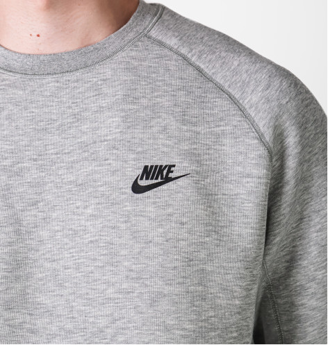 Світшот чоловічий Nike Sportswear Tech Fleece Crewneck White FB7916-063 M