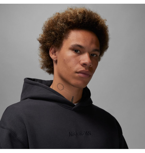 Толстовка Air Jordan Wordmark Fleece Hoodie Black