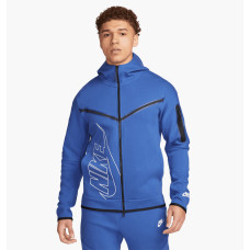 Толстовка NIKE TECH FLEECE HOODIE BLUE