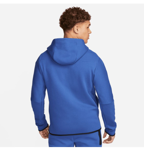 Толстовка NIKE TECH FLEECE HOODIE BLUE