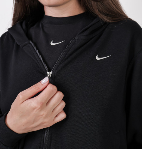Олімпійка жіноча Nike Nsw Nk Chll Ft Fz Hdy Black FN2415-010 M
