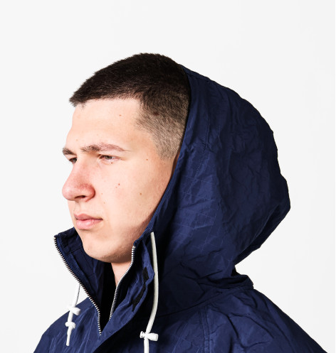 Куртка чоловіча Nike Club Bandon Jkt Blue FN3108-410 M