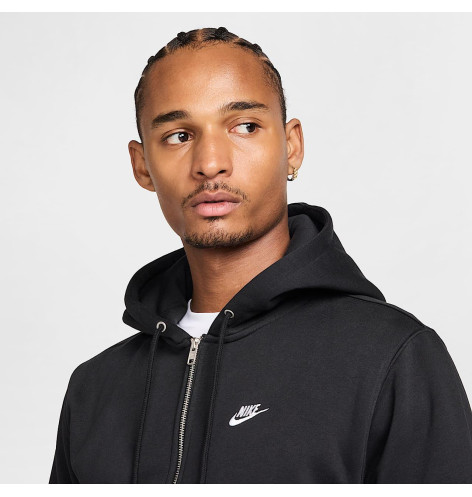 Толстовка чоловіча Nike Club Bb Fz Black FN3861-010 XL