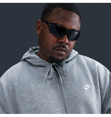 Толстовка чоловіча Nike Club Fleece Grey FN3861-063 XXL