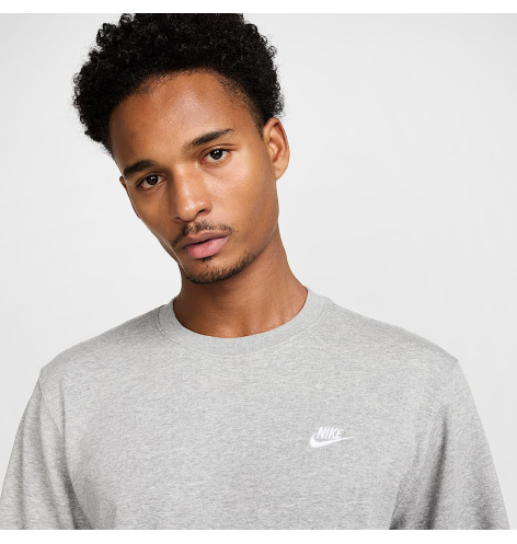 Світшот чоловічий Nike Club Bb Crew Grey FN3888-063 XL