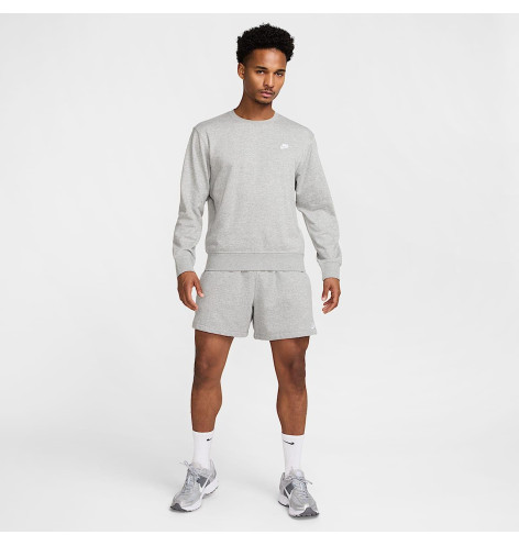 Світшот чоловічий Nike Club Bb Crew Grey FN3888-063 XL
