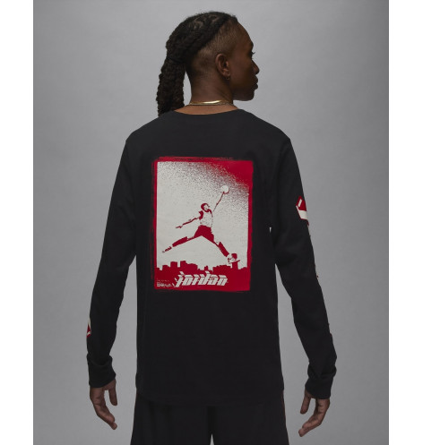 Лонгслив AIR JORDAN BRAND BLACK