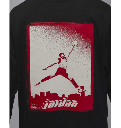 Лонгслив AIR JORDAN BRAND BLACK
