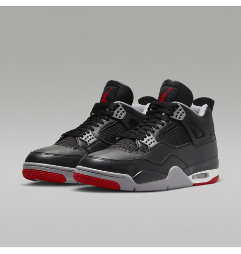 Кроссовки Air Jordan 4 Retro Bred Reimagined Black