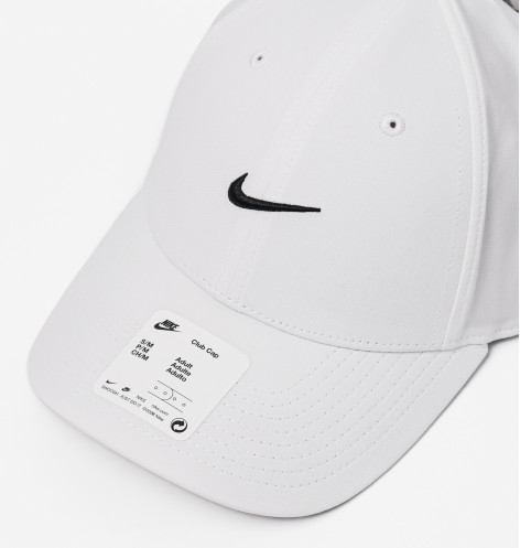 Кепка унісекс Nike U Club S Cb Swsh Fs White FV5563-100 L/XL