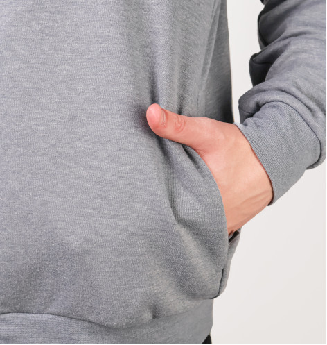 Толстовка чоловіча Nike Dri-Fit Grey FZ0967-065 M