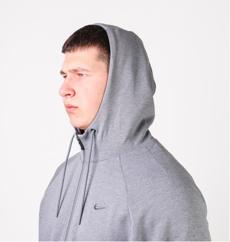 Толстовка чоловіча Nike Dri-Fit Grey FZ0967-065 M