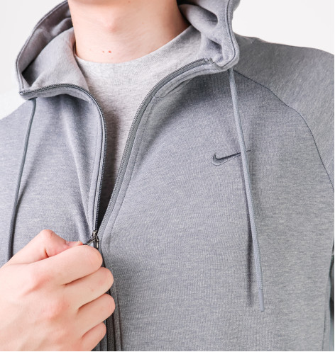 Толстовка чоловіча Nike Dri-Fit Grey FZ0967-065 M