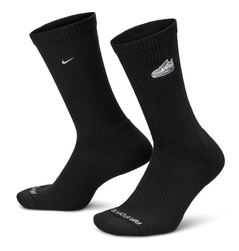 Шкарпетки унісекс Nike Everyday Plus Cushioned Crew Socks (1 Pair) Black FZ3076-010 42-46