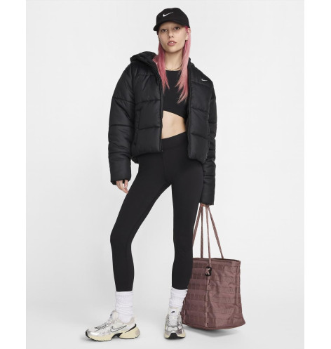 Пуховик жіночий Nike Therma-Fit Sportswear Classic Puffer Black FZ5899-010 L