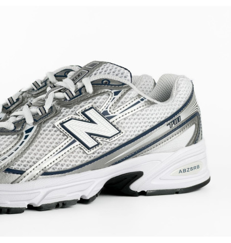 New Balance 740 White Navy GS