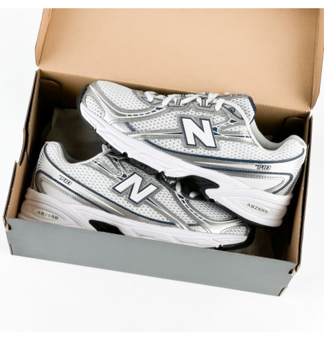 New Balance 740 White Navy GS