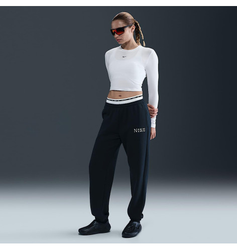 Лонгслів жіночий Nike Nsw Nk Chll Knt Ls Crp White HF5322-102 L