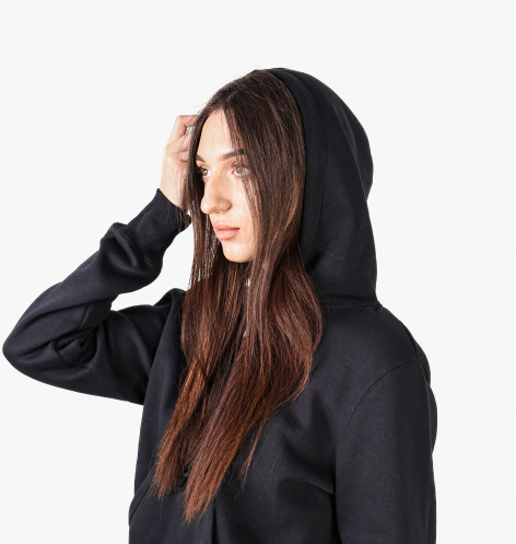 Худі жіноче Nike Sportswear Phoenix Fleece Hoodie Black HF6839-010 M