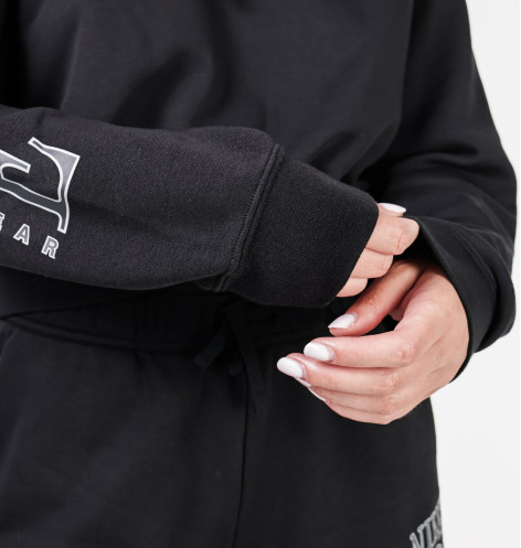 Худі унісекс Nike Sportswear Club Fleece Oversized Graphic Crop Black HJ0925-010 L